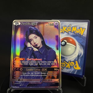 Katseye Touch Era Holographische KPOP ginx Fotokarten | Alle 6 Pokemon Fangemacht Fotokarten