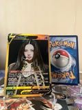 Aespa Final Encore Stage Holographic KPOP V Fanmade Photocards | All 4 members Pokemon Photocard Set product logo