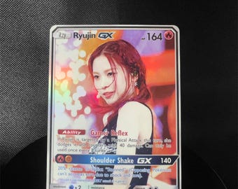 ITZY Holographic Photocards: Girls Era KPOP Fanmade Set