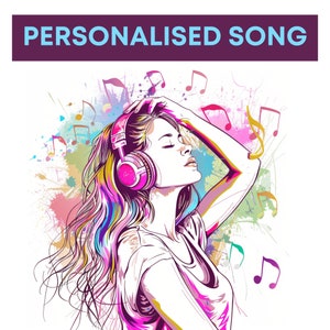 Personalized Song, Custom Song for him & her, personalised music
