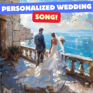 Personalized Wedding Song, Custom Song for him & her, personalised music