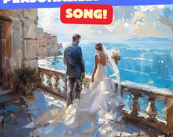 Personalized Wedding Song, Custom Song for him & her, personalised music
