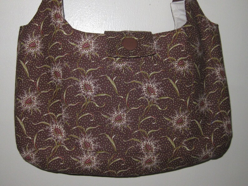 Large Hobo Shoulder Bag Epattern, Downloadable Digital Pattern image 1