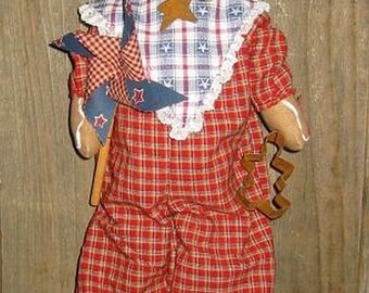 Gingerbread  Doll, Epattern, PDF, Downloadable Digital Pattern