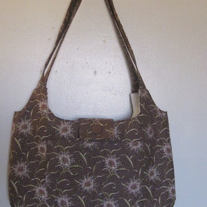 Large Hobo Shoulder Bag Epattern, Downloadable Digital Pattern image 2