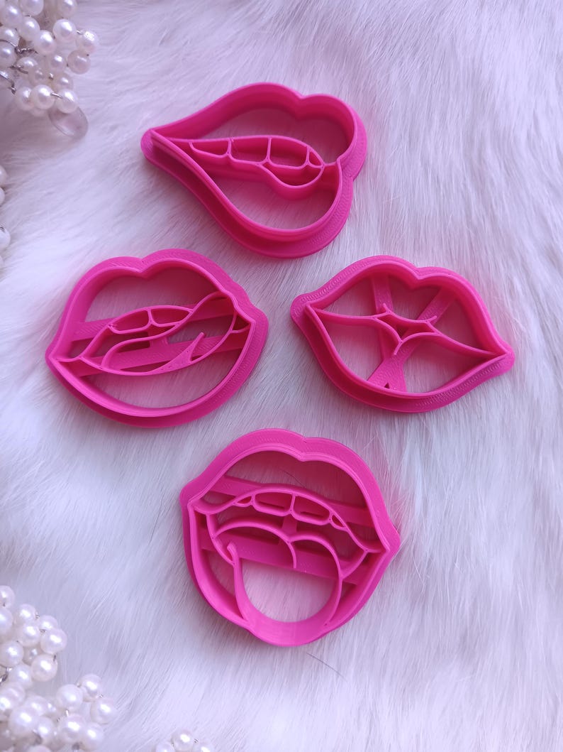 Lips Cutter Sexy Lips - Polymer Clay Cutter - Etsy
