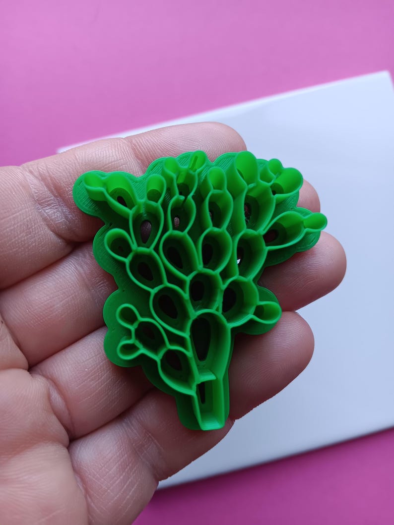 Desert Cactus Polymer Clay Cutter - Country Western, Agave, Prickly ...