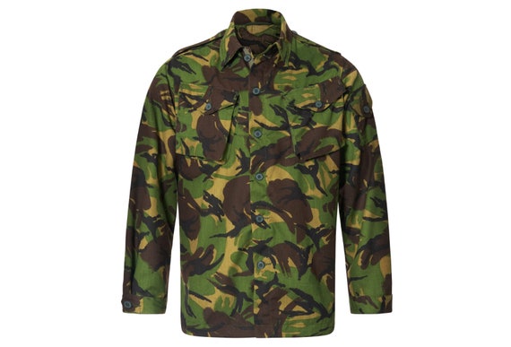 British Army DPM Shirt/jacket, Analog of Woodland Camo. - Etsy