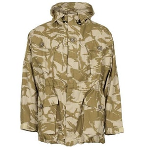 Britische Armeejacke, Desert DPM SAS Winddicht Smock, Überschuss.
