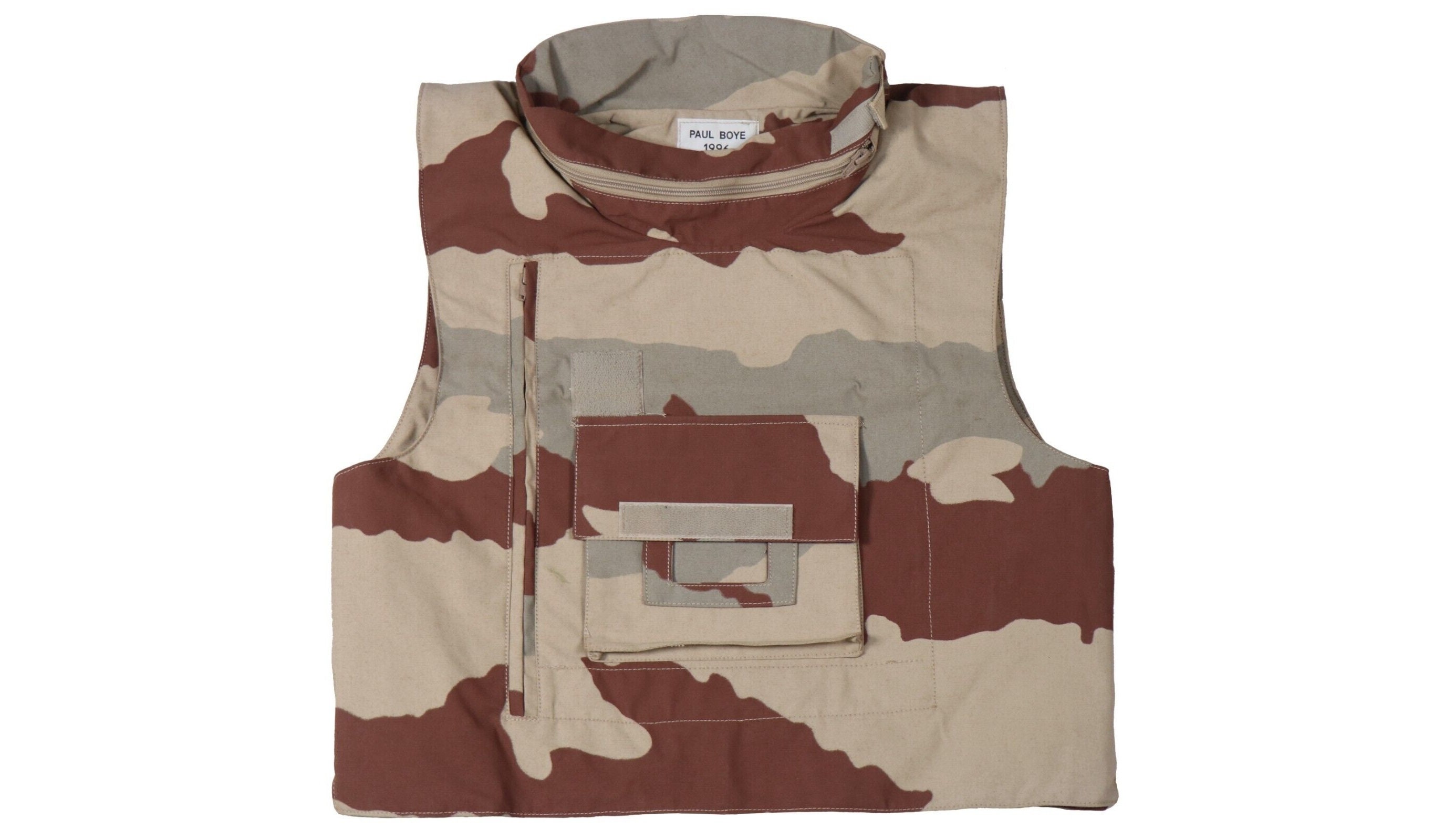 French Desert CCE Flak Vest Cover France Military Army Body French Desert CCE Flak Vest Cover France Military Army Body