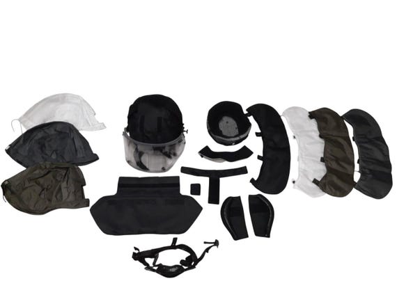 Original Russian Vintage Tactical Helmet Lshz 2 Dtm Vulcan With