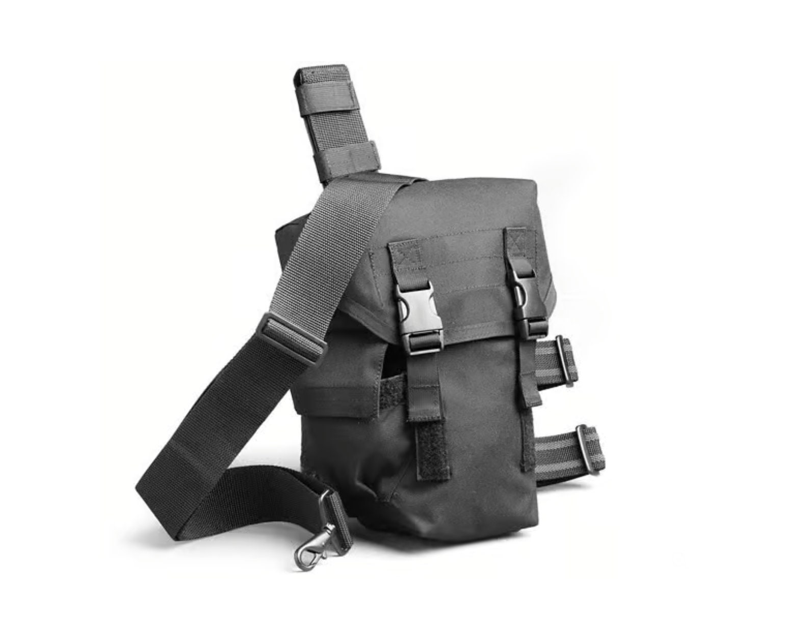 British SAS Drop Leg Gas Mask Pouch Also Used as Magazine Dump