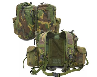 ロビンsnugpak×The British Millerain M65 Genuine British Army Rucksack Backpack Side Pouch DPM Bergen