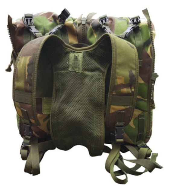 Genuine British Army Rucksack Backpack Side Pouch DPM Bergen