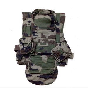 Buy Vintage NEW French Army Flak Vest Tri Desert Combat