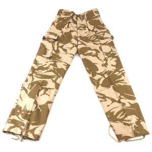 British Army Tropical taktische Kampfhose Desert DPM Camo, in gutem Zustand, für Airsoft geeignet
