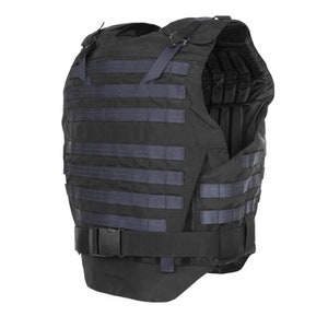 Porte-plaques de police russe/soviétique, gilet pare-balles, gilet tactique Bagariy SAPI Repro.