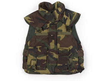 Italian Army Woodland Vest Flak Jacket 