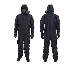 CBRN NBC Suit Remploy Swift Responder 3 Coverall DarkNavy Waterproof Operational, United Kingdom SAS Special Forces Suit.