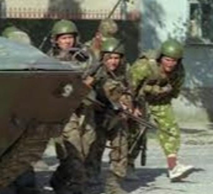 装備セット、ソ連軍およびロシア軍の装備、20世紀90年代。ベレズカ製