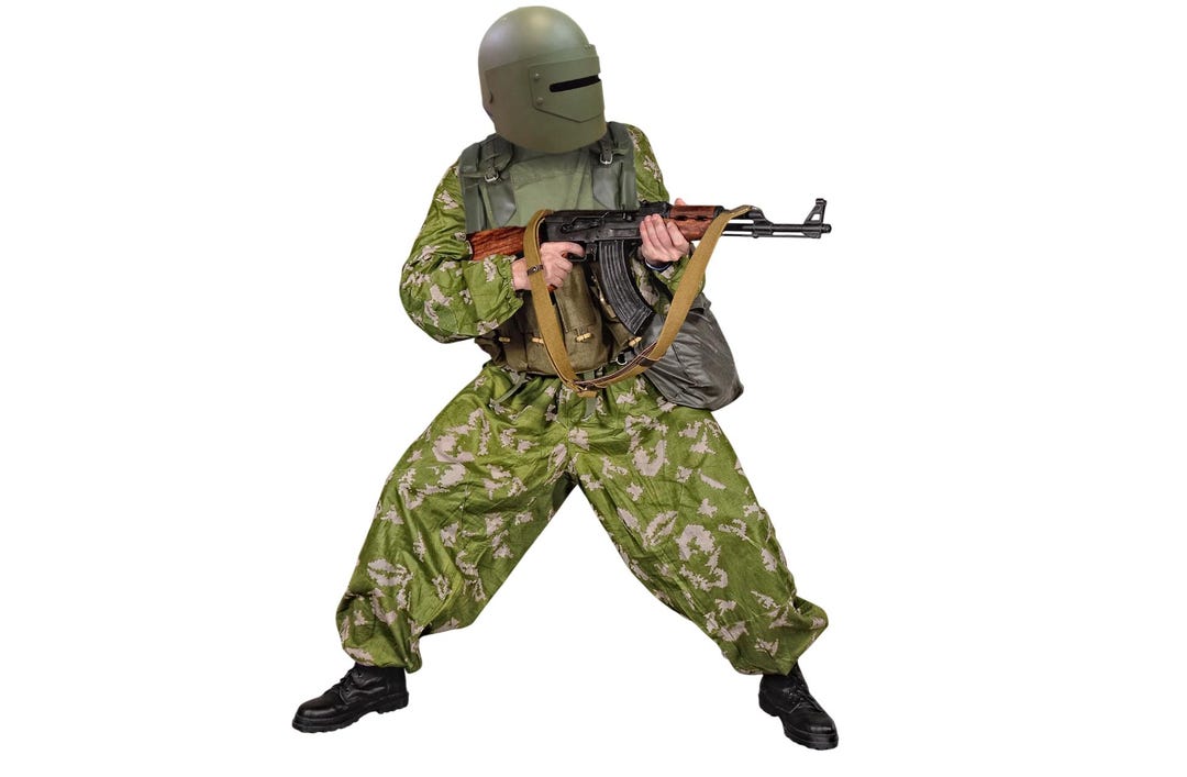 装備セット、ソ連軍およびロシア軍の装備、20世紀90年代。ベレズカ製