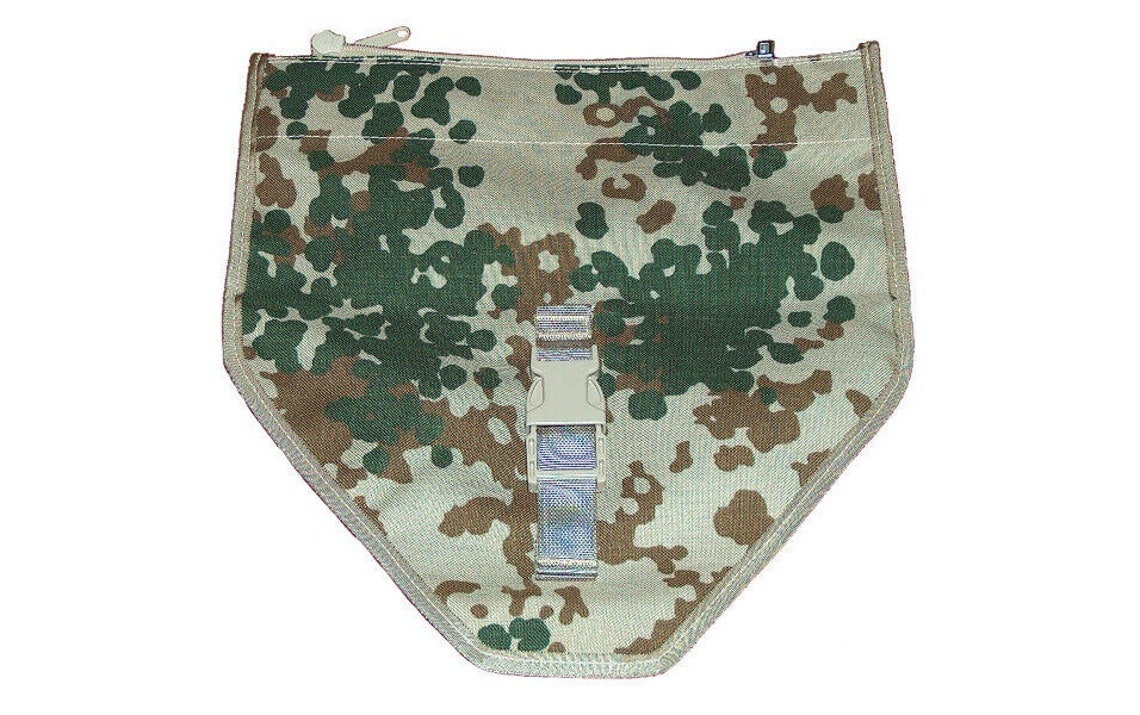 German Army Groin Protection Pads on the Velcro, Desert Flecktarn Frome ...