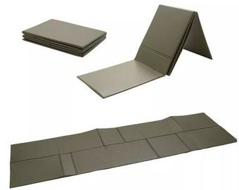 Original Bundeswehr mat BW base foldable for sleeping bag seat pad, army surplus.