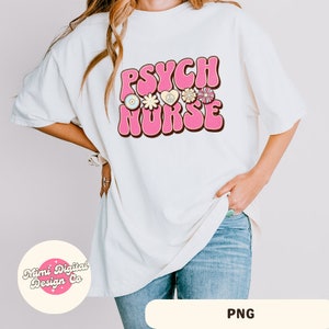 psych nurse, mental health rn, psychiatric nurse, rn specialty, png file, digital download, trendy nurse tee, nurse t-shirt, nurse design