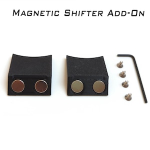 Magnetic shifter upgrade for Thrustmaster wheels | conversion kit add-on