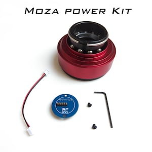 Kit di alimentazione SKT per basi ruota Moza / utilizzare ruote di terze parti con Moza / sgancio rapido non incluso