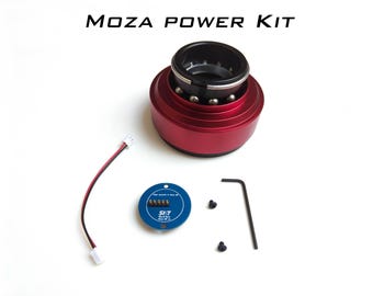 SKT Power Kit for Moza wheel bases | use 3rd party wheels with Moza | quick release not included