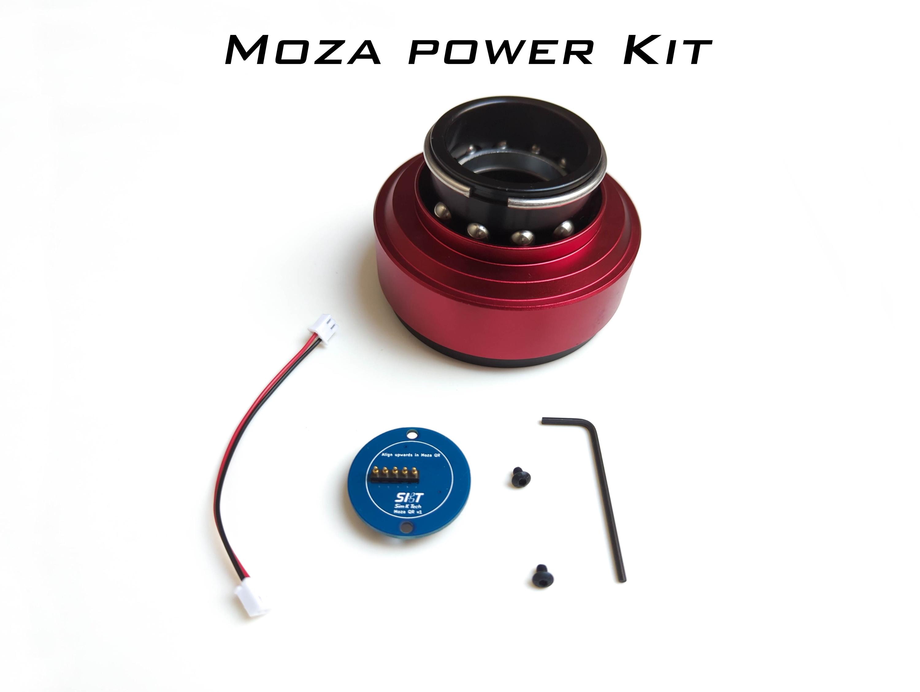 SKT Power Kit for Moza Wheel Bases | Use 3rd Party Wheels With 