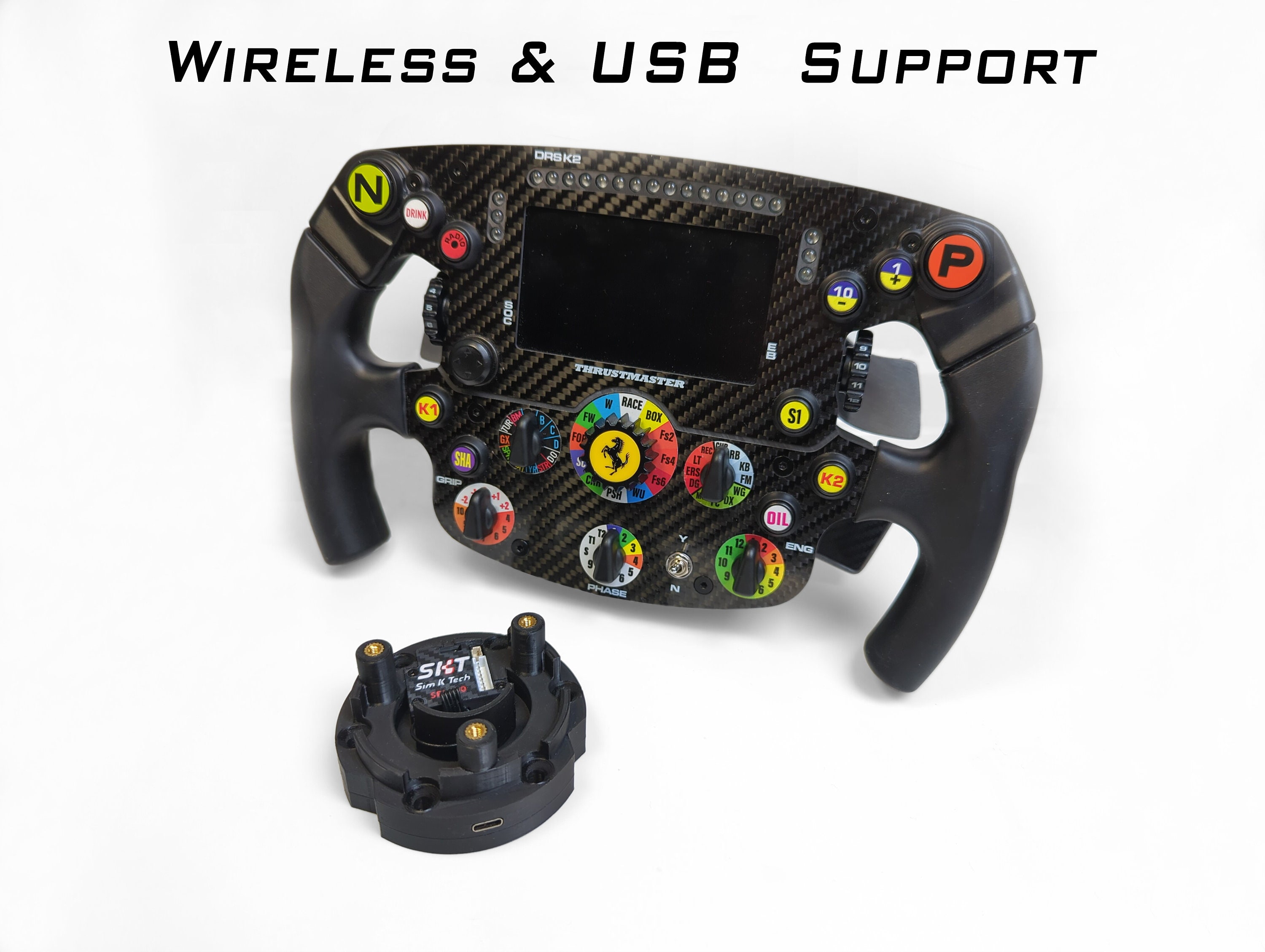 TM Open Wheel AddOn - Bluetooth むずかしく LED