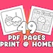 49 Bold and Easy Coloring Pages for Adults and Kids: the Sweetest ...