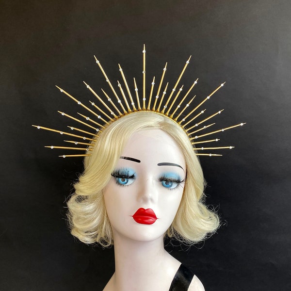 halo bridal headpiece