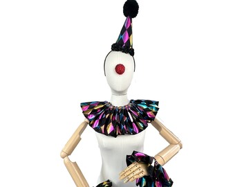Costume giullare insanguinato adulto Costume giullare insanguinato adulto