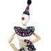 Harlequin Clown Mask Cuffs Set for Children main image 0