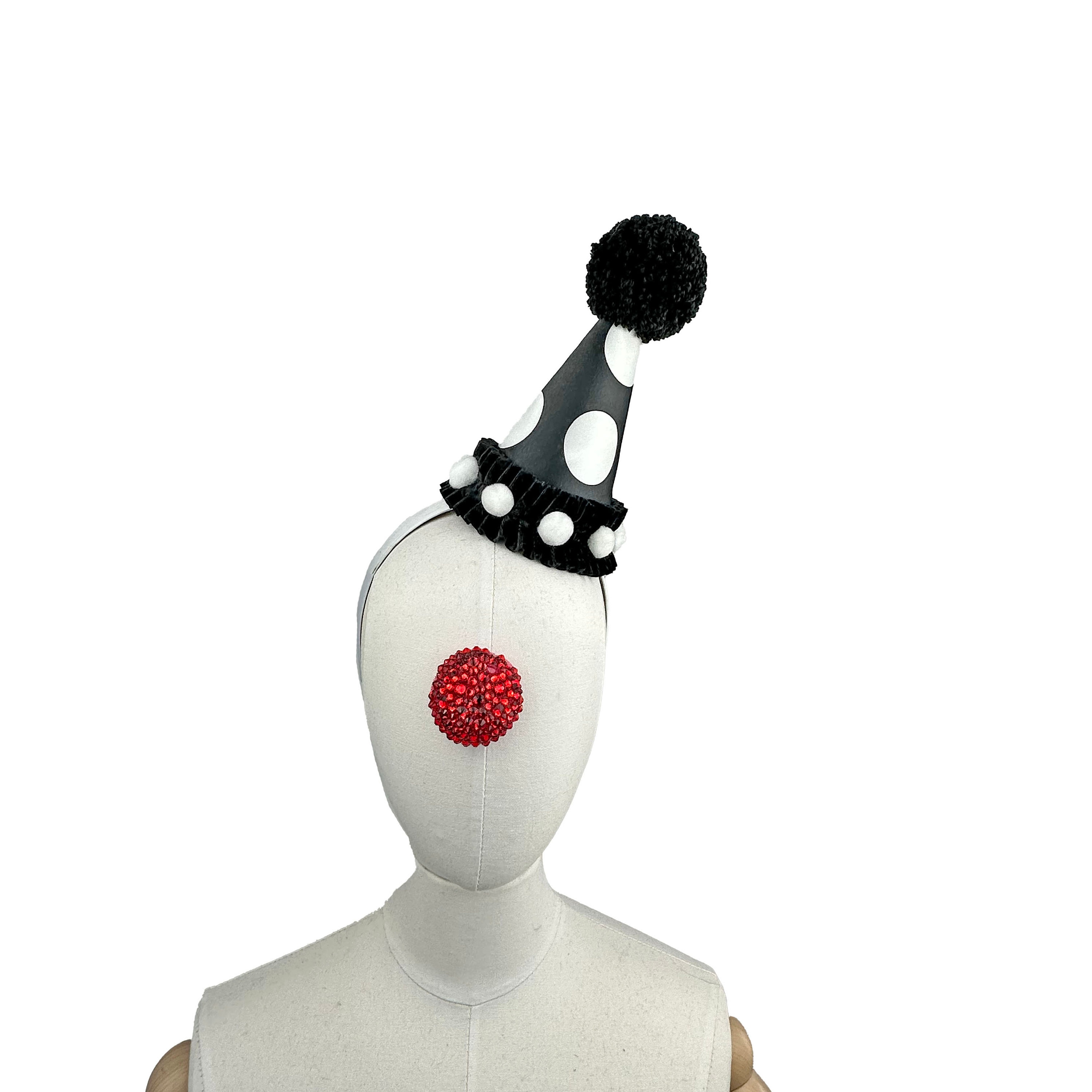 Set Collare E Polsini In Pizzo 3 Pezzi – Stile Vittoriano, Colletto E Polsini Clown/Cosplay, Accessori Per Carnevale E Feste (Bianco/Nero)