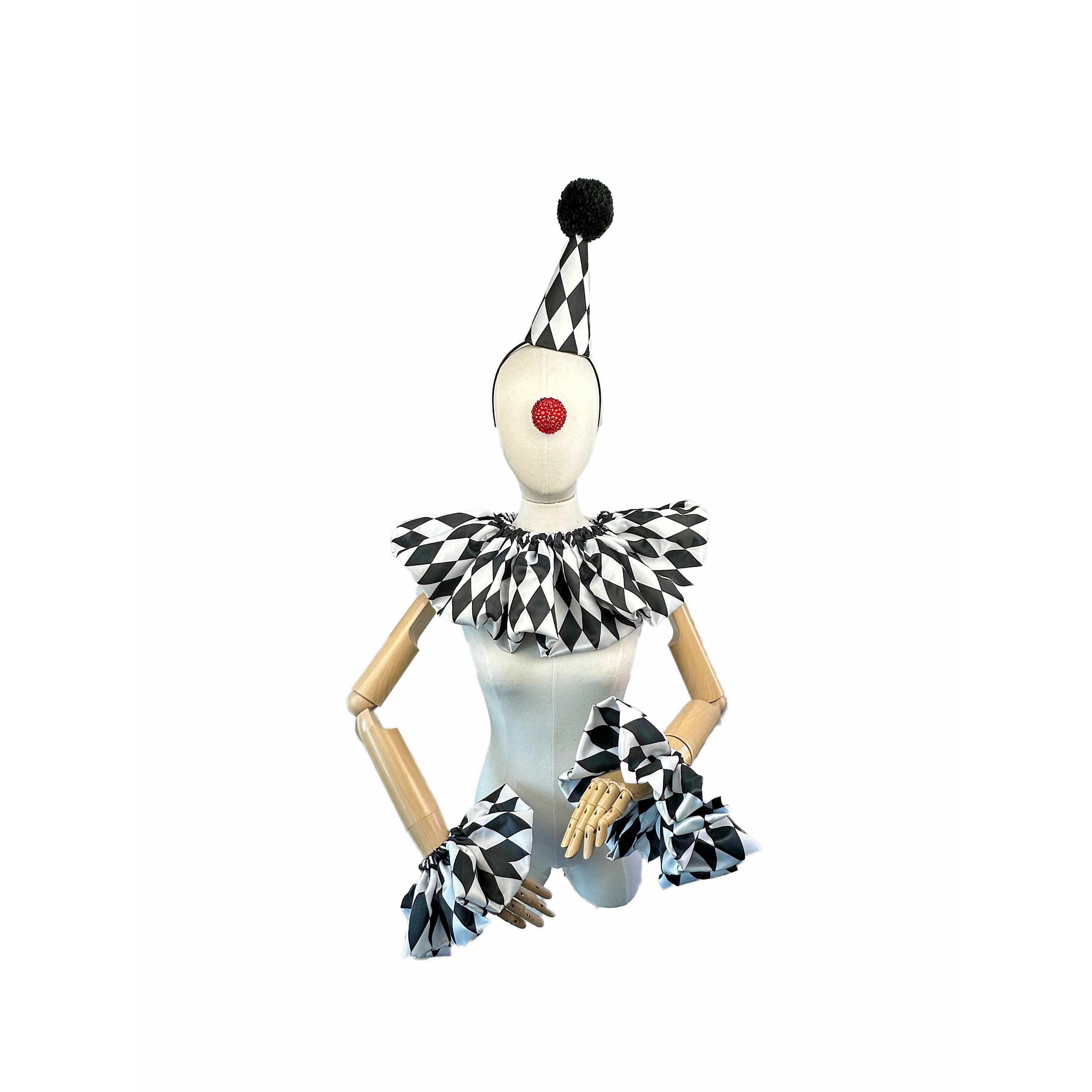 Black and White Clown Dress - Etsy