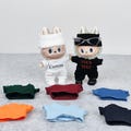 Custom Doll Shirts, Personalized 17 cm Labubu T-shirt Outfits Clothes, 10\/15\/17\/20 cm Doll Shirts Clothes Doll Dressing Accessories