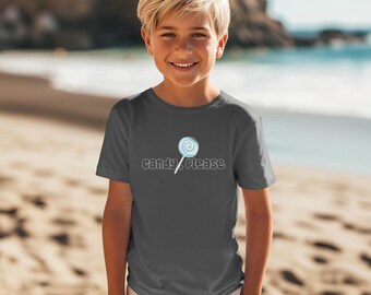Candy please shirt, Halloween t-shirt, cute Halloween shirt, children's Halloween shirt, trick or treat