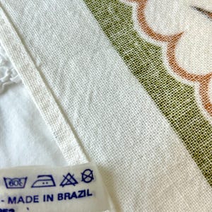 Vintage Colourful Retro Tea Towels Made In Brazil Strawberries, Pears, Tomatoes image 12