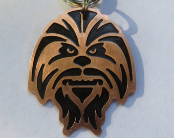 Woolie Dog Name Tag-Collar Pet Id Tag-Unique Pet Tag-Handcrafted Copper-Custom Dog Tag-Free engravings and Split Rings