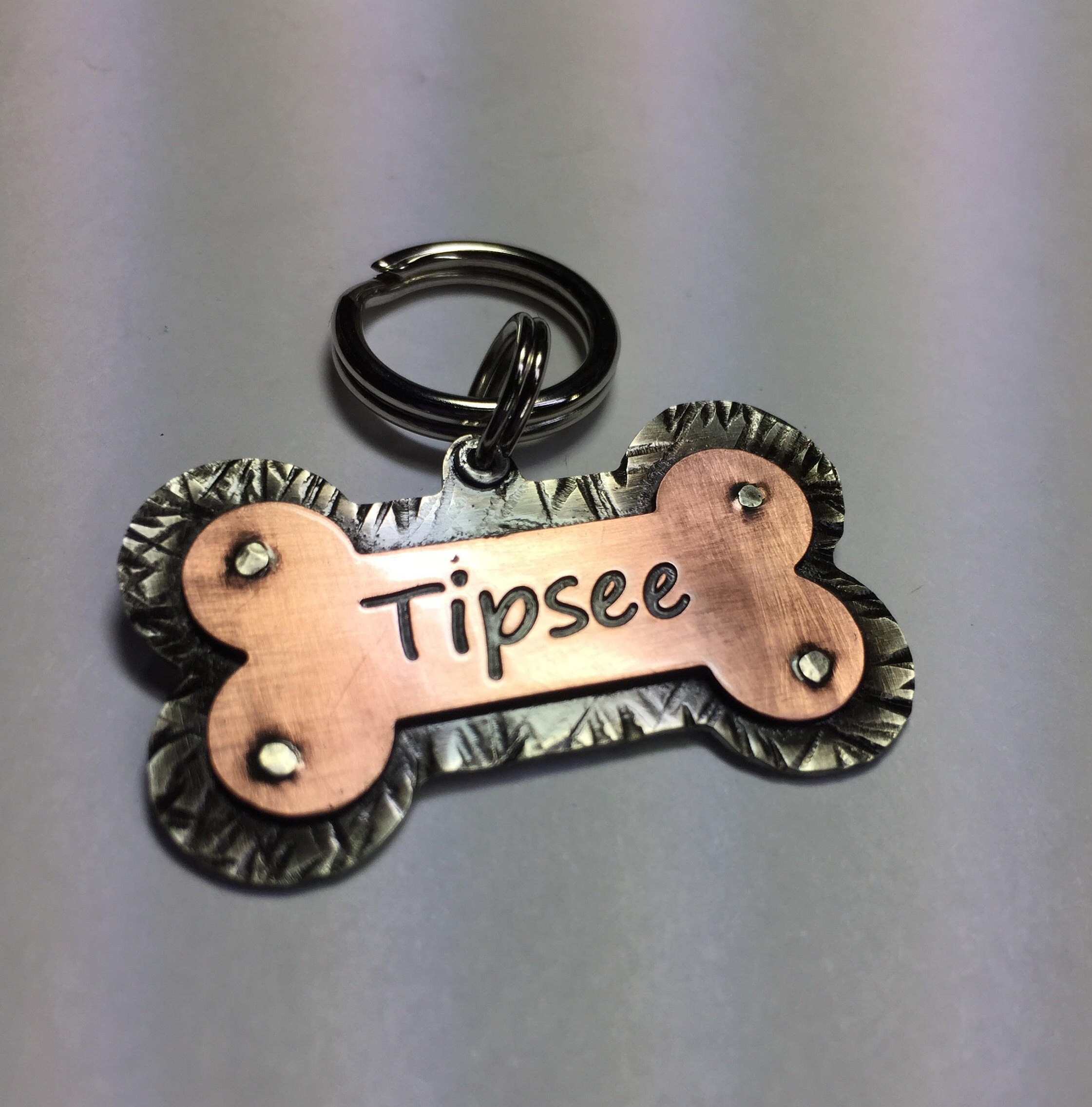Dog bone dog tag online