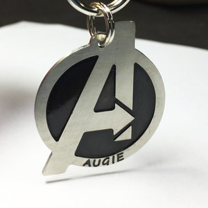Avengers top dog tag