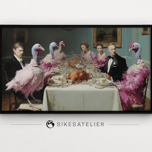 Thanksgiving FRAME Fernsehkunst: Lustig, surreales Abendessen in der Türkei (Digitaler Download)