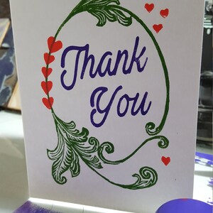 Old Fashioned Thank You Card