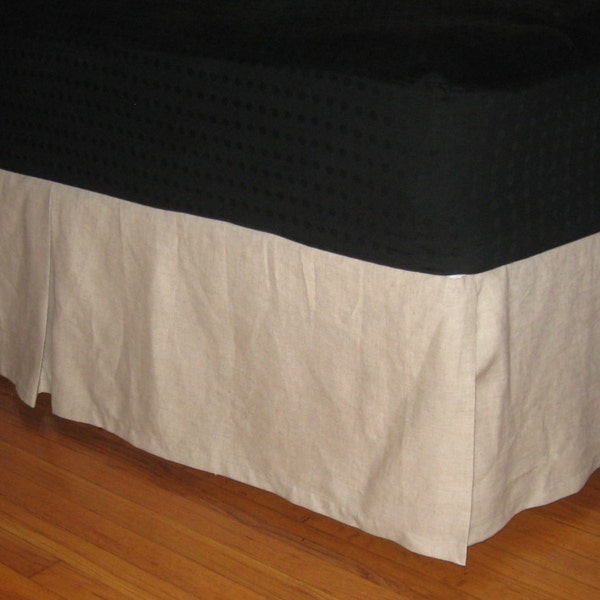 Burlap Bed Skirt Etsy