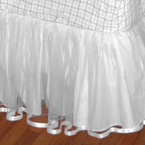 Lace Bed Skirt Etsy