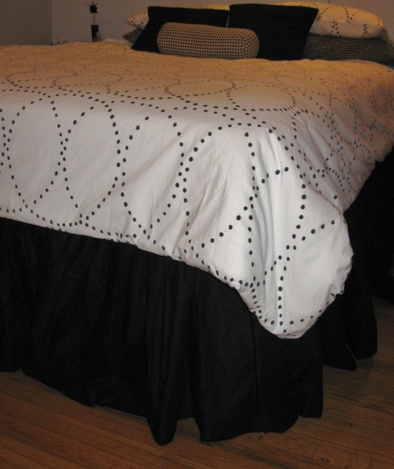 14 15 16 Inches King Size Cotton Ruffled Bed Skirt 14 15 16 Inches King Size Cotton Ruffled Bed Skirt